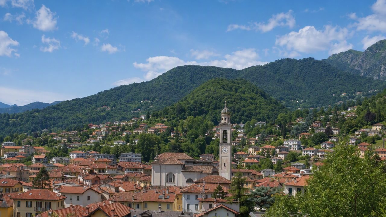 I comuni della zona Olgiatese ai piedi delle colline comasche